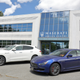 ...and it is literally “across the street”. It is on the same road that all the other dealerships are accessed from, but just on the other side. The wonders of zoning! Pictured: Maserati Levante and Ghibli